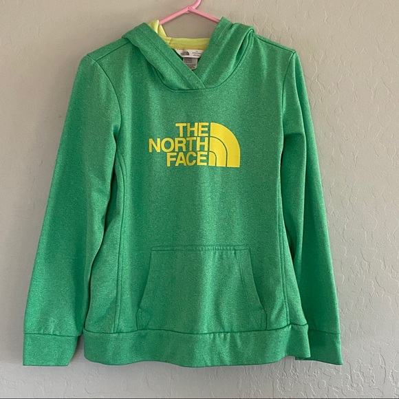 green and yellow sweatshirt